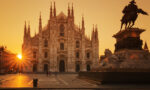 View of Duomo at sunrise
